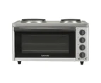 Euromaid Electric MC130T Benchtop 57cm Oven/Cooker 30L/2000W Stainless Steel