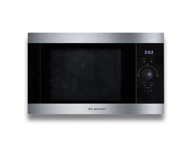 Kleenmaid 900W Kitchen Cooking Built In Microwave Oven Grill Food Heating 28L