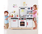 15pc Hape All-In-1 Kitchen Kids Pretend Play Cooking Wooden Toy 3y+ Toddler WHT
