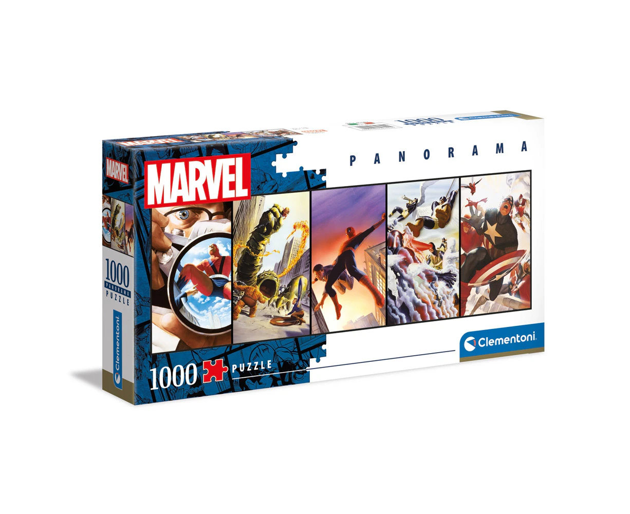 Clementoni Marvel Panorama 1000-Piece Jigsaw Puzzle