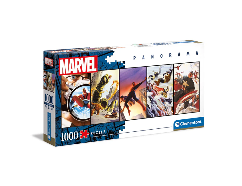 Clementoni Marvel Panorama 1000-Piece Jigsaw Puzzle