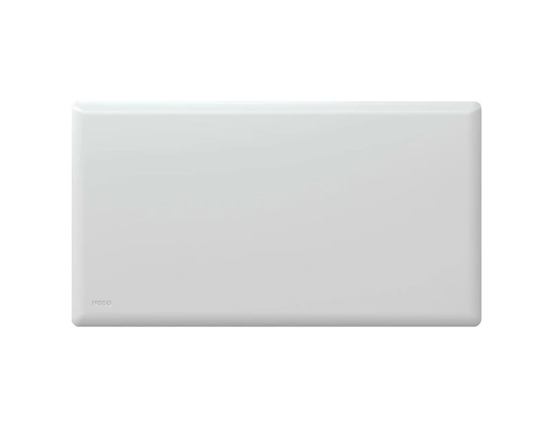 Nobo 1000W Slimline Wall Mount Panel Electric Heater w/ Castors/Thermostat White