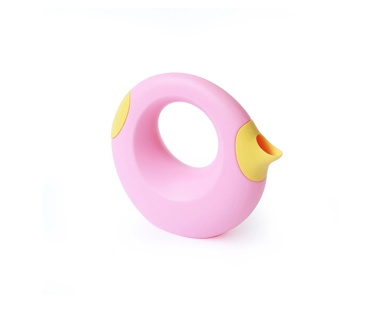 Quut Cana 19cm Small Water Can Bath Play Toys for Kids Sweet Pink/Yellow Stone