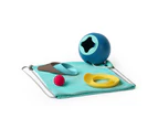 Quut 41cm Beach Set Outdoor Toys w/ Mini Ballo/Cuppi/Heart Shaper/Bag for Kids