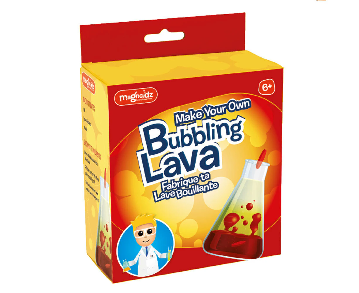 Magnoidz Bubbling Lava Experiment Kit 17cm Kids/Children 6y+ Learning Science