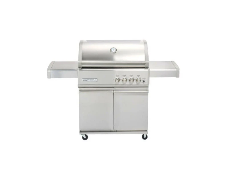 Crossray 4 Burner Gas 169cm Stainless Steel BBQ/Barbeque Outdoor Grill w/Trolley