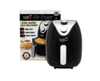Taste the Difference Electric Air Fryer Cooker w/Grill Tray/Non Stick 1000W 1.8L