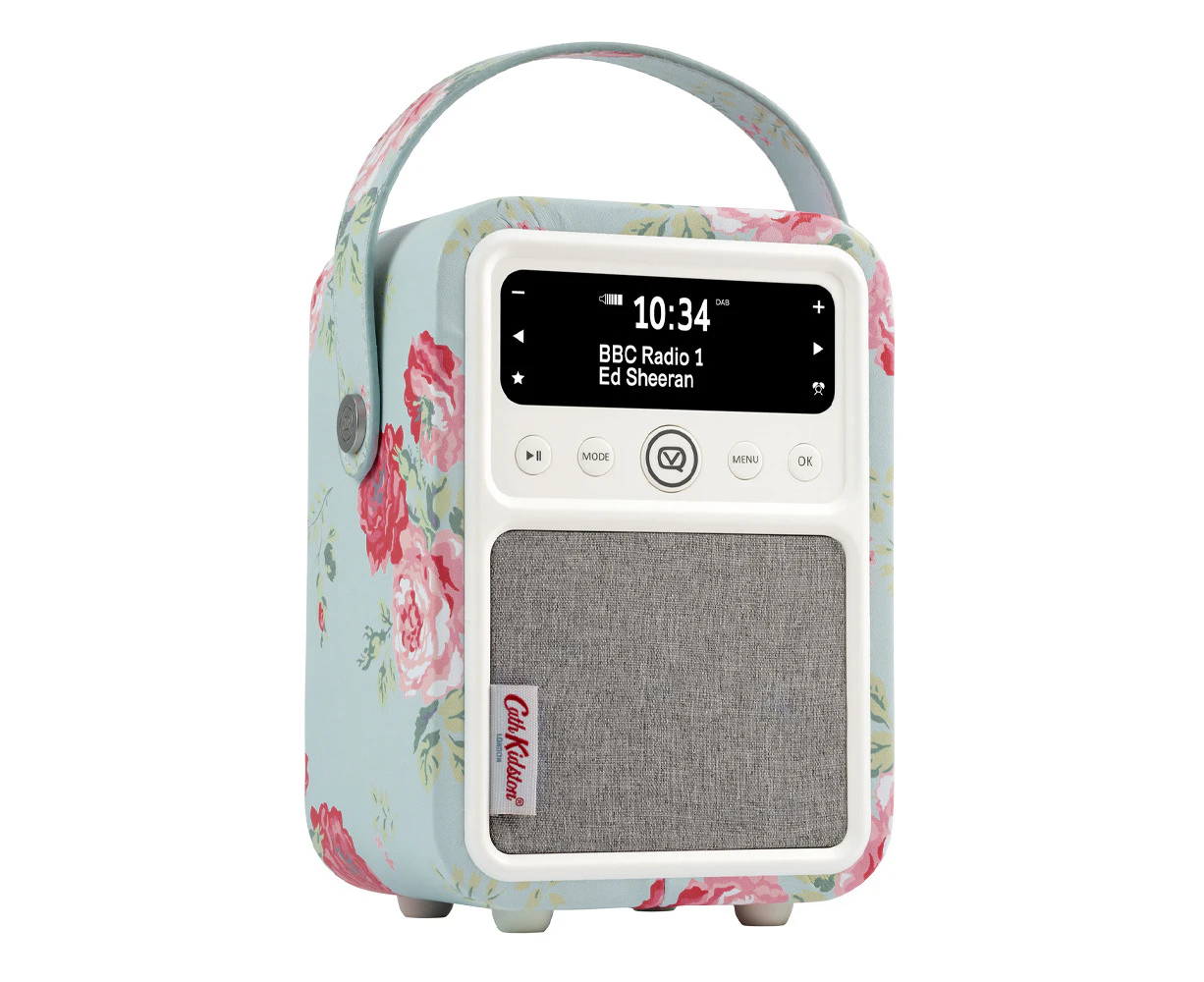 VQ Monty DAB+ Digital FM Radio/Bluetooth Speaker Cath Kidston Antique Rose