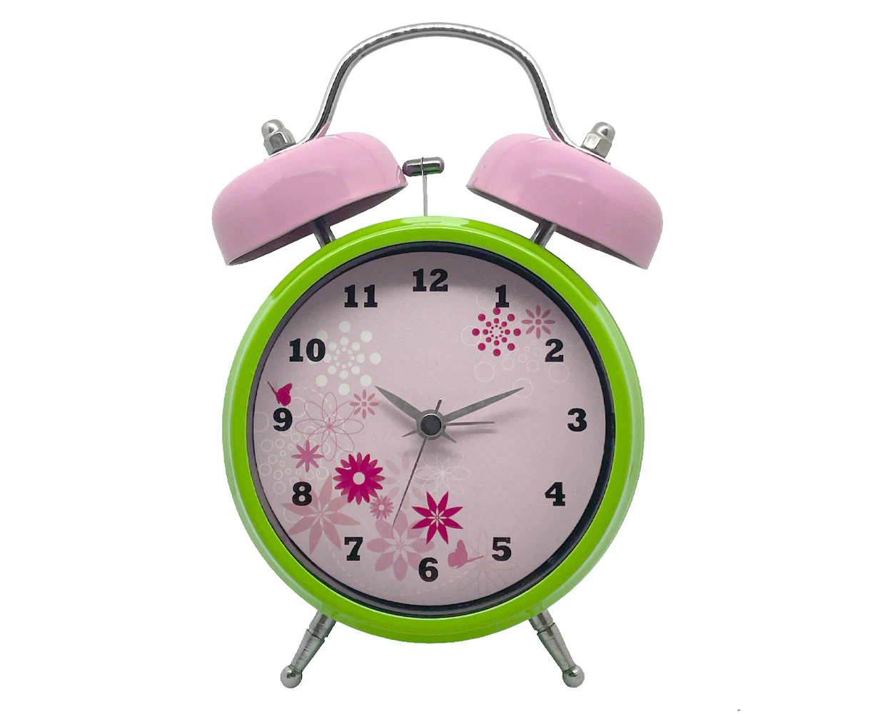 Tik Tok Tubell Kids/Childrens Analog Desk Standing Alarm Clock Time 12x20cm Pink