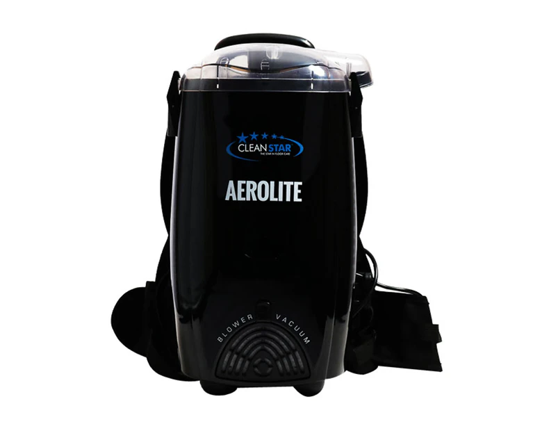 Cleanstar Aerolite 1400W Backpack Dual Vacuum Cleaner/Blower Lightweight Black