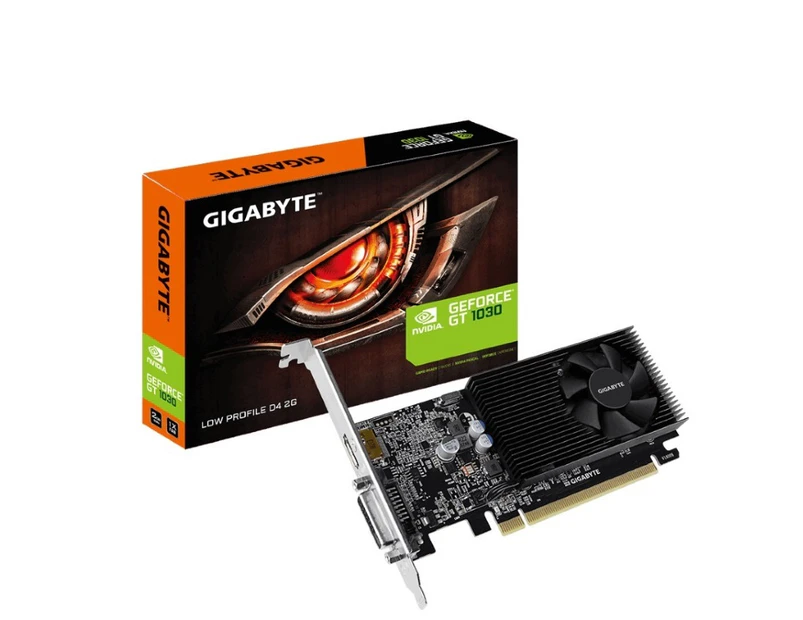 Gigabyte nVidia GeForce GT 1030 2GB DDR4 Fan PCIe Graphics Video Card For  CPU/PC