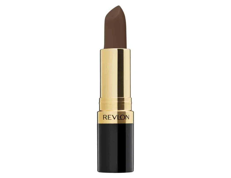 Revlon 4.2g Matte Super Lustrous Lipstick Lip Colour Makeup 050 Superstar Brown