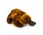 Korimco 33cm Souvenir Platypus Delux Soft Toy Plush Kids/Children 3y+ Brown