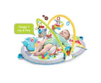 Yookidoo Lay To Sit-Up Gymotion Activity Gym/Baby/Toddler/Play Mat Toys 0-12m