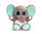 Animotsu 15cm Elephant Kids/Children Animal Soft Plush Stuffed Toy Teal 3y+