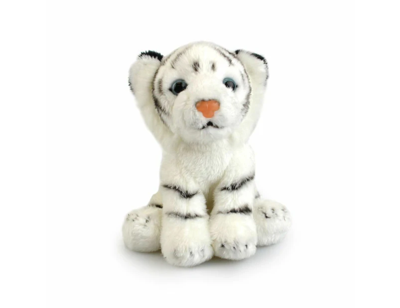 Lil Friends 15cm Tiger Kids/Children/Toddler Soft Plush Animal Toy White 3y+