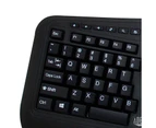 Adesso Wireless Membrane Keyboard and Optical Mouse Ergon Combo for PC/Laptop