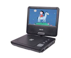 Akai Portable DVD/CD Movie/Music Player 7" Screen Car/Home w/Remote Control BLk