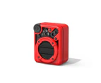 Divoom Espresso Portable Compact Wireless Bluetooth Audio FM Radio/Speaker Red
