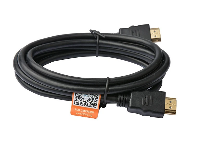 8Ware Premium 3m Male 4K HDMI Cable Connector Cord For Computer/PC Laptop BLK