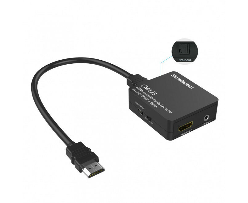 2 Way HDMI Splitter 10.2GBps Bandwidth - Altronics