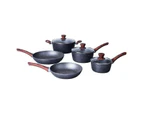 5pcs Cookware Set Frypan Casserole Saucepan Pot Non-stick Fry Pan Cookware