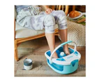 Homedics Shower Bliss Electric Water Heating Pedicure Foot Spa Massager FB625HAU