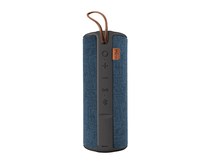 EFM Toledo Portable Wireless Bluetooth Speaker w/Handsfree Mic Steel Blue