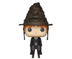 Pop! Funko Vinyl Harry Potter Ron w/Sorting Hat Figurine Collectable Toy 3y+
