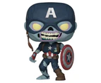 Pop! Funko Vinyl Figurine What If Zombie Captain America #941 Collectable Toy 3+