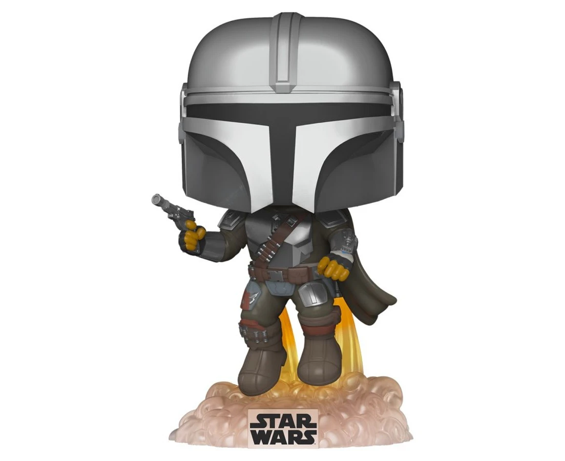 Pop! Funko Figurine Star Wars Mandalorian MandalorianFlying RS #408 Vinyl Toy