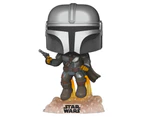 Pop! Funko Figurine Star Wars Mandalorian MandalorianFlying RS #408 Vinyl Toy