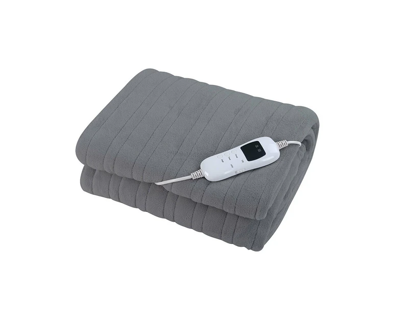 Heller 160cm Washable Electric Heater/Heated Sofa/Bed Throw Rug Blanket Fleece