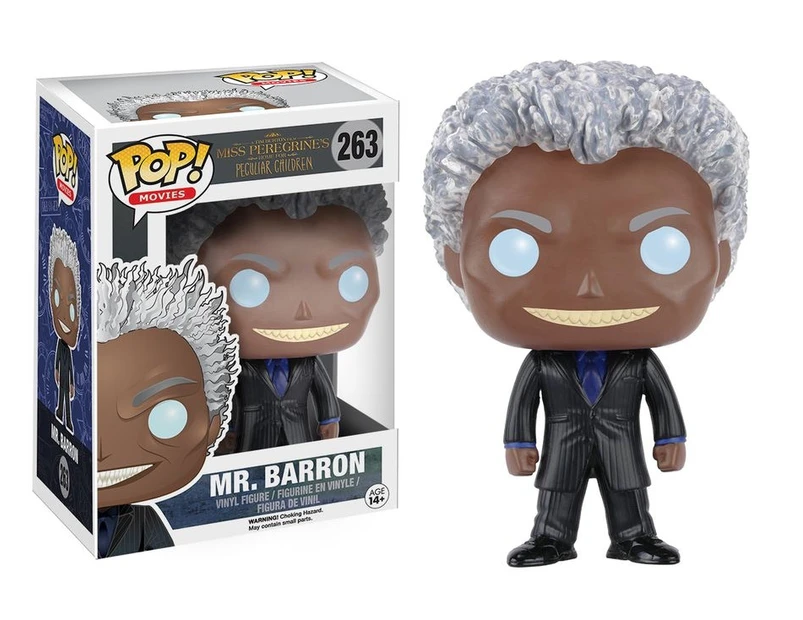 Pop! Funko Vinyl Figurine Miss Peregrine's Mr Barron #263 Collectable Toy 3+