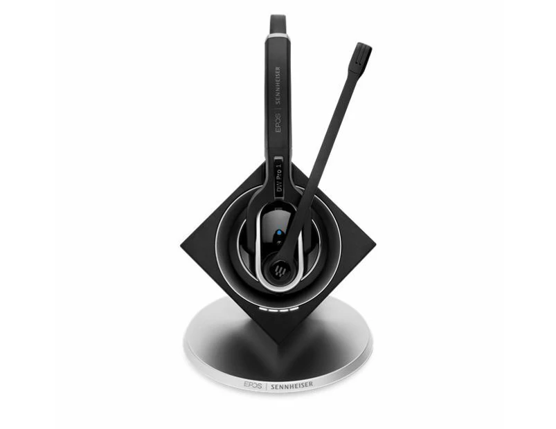 Sennheiser Wireless Impact DW Pro 1 Single-Sided Headset w/ Base Station Black