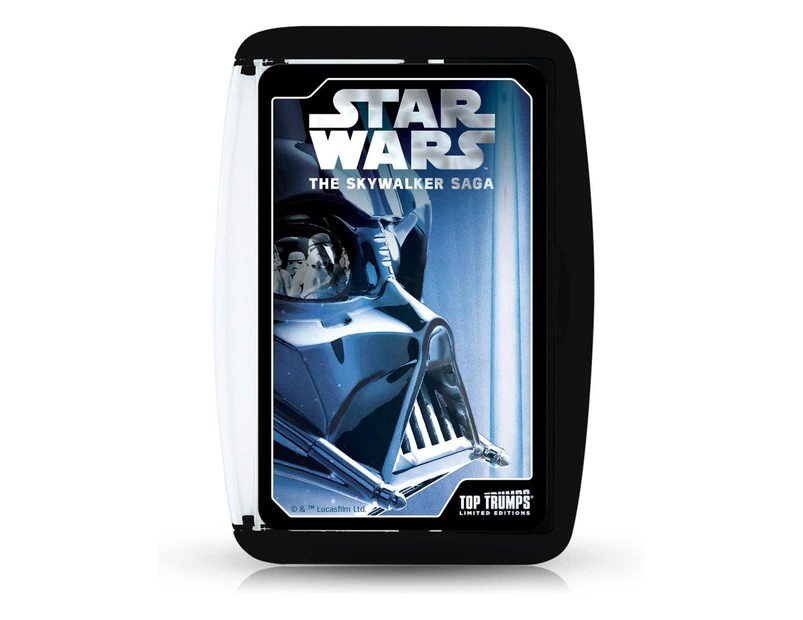 Top Trumps Star Wars Skywalker Saga (Ep 1-9) Play Card Game Limited Edition 5+