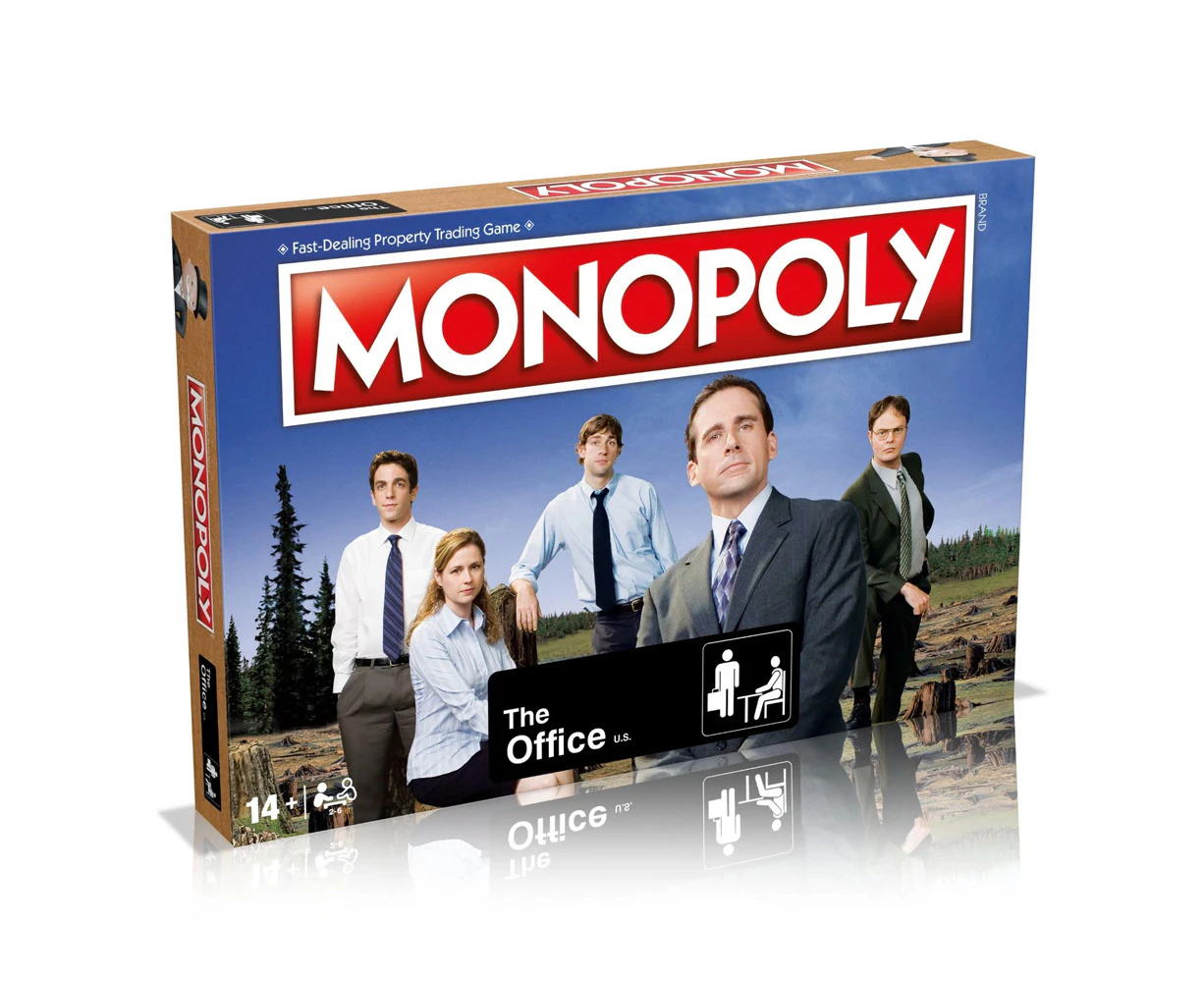 Monopoly The Office Edition Adult/Teens Themed Tabletop/Party Board Game 14y+