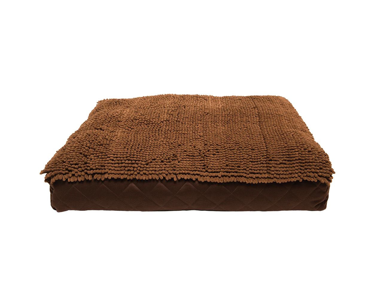 Dog Gone Smart Rectangle Dog Bed Cushion Brown XL