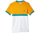 Adidas Boys Tennis Court Tee Tennis Top - White