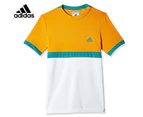 Adidas Boys Tennis Court Tee Tennis Top - White