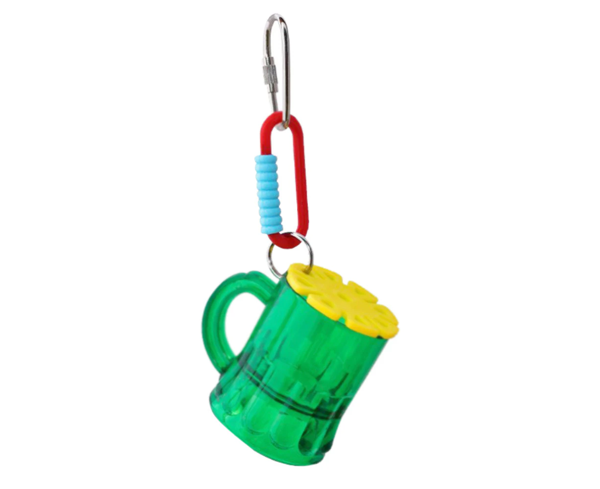 SuperBird Mug Forager Bird Toy for Small & Medium Birds 14 x 6.3cm