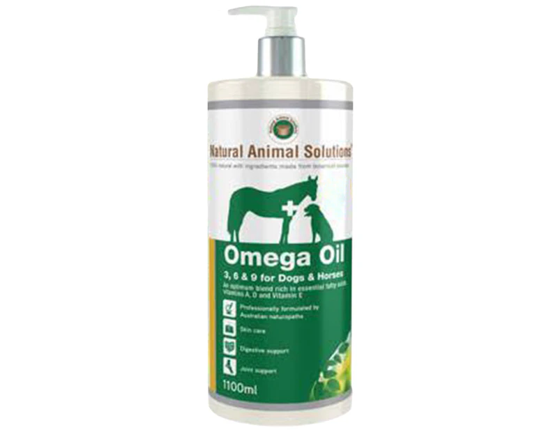 NAS Omega Oil Dog & Horse Treatment Oil 1L