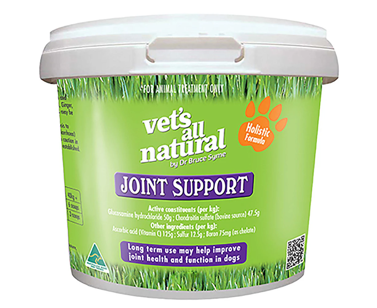 Vets All Natural Joint Support Powder Dog Puppy Bone Supplement 3kg