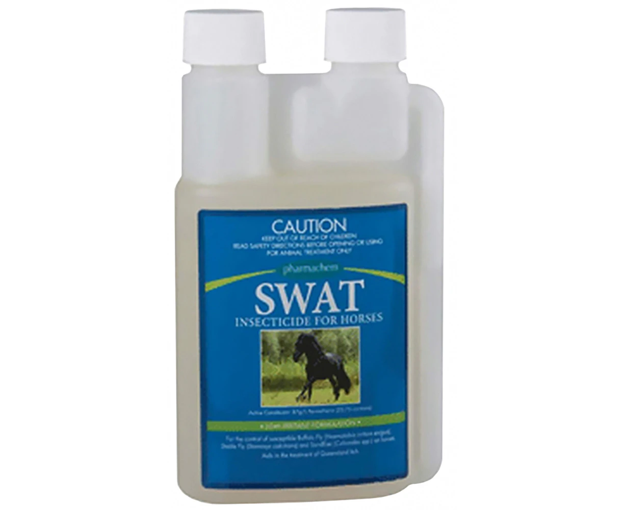 Swat Low Irritant Concentrated Insecticide Horses Water Resistant 250ml