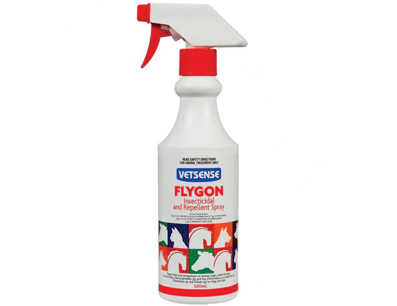 Vetsense Flygon Insect Repellant for Horses Dogs Cattles and Pig 500ml