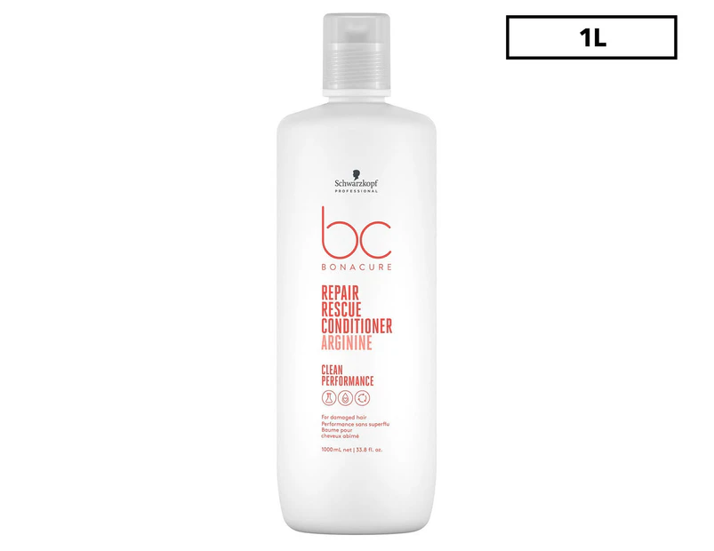 Schwarzkopf BC Repair Rescue Conditioner Arginine (For Damaged Hair) 1000ml/33.8oz