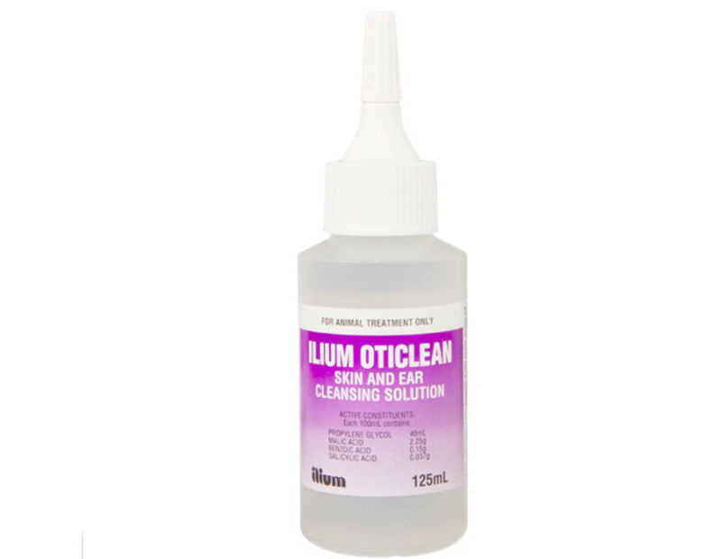 Ilium Oticlean Spray Pet Skin & Ear Cleansing Solution 125ml
