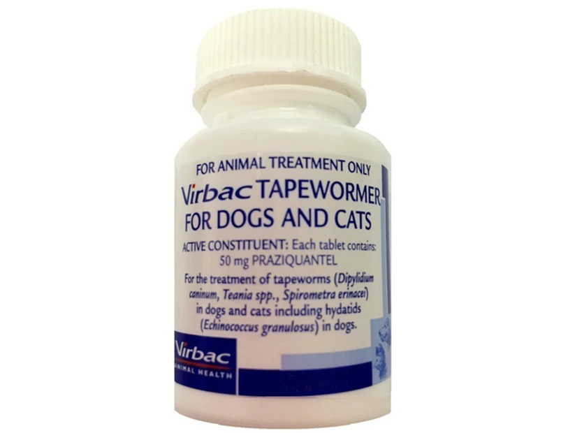 Tapewormer Dogs & Cats Treatment 250 Pack