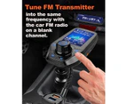 Bluetooth Fm Transmitter, Car Radio Adapter, Hands-Free Call, Smart Phone Audio Player