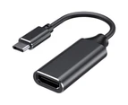 USB C To HDMI Adapter, 4K Type-C To HDMI Adapter (Thunderbolt 3 Compatible) with Video Audio Output - Black